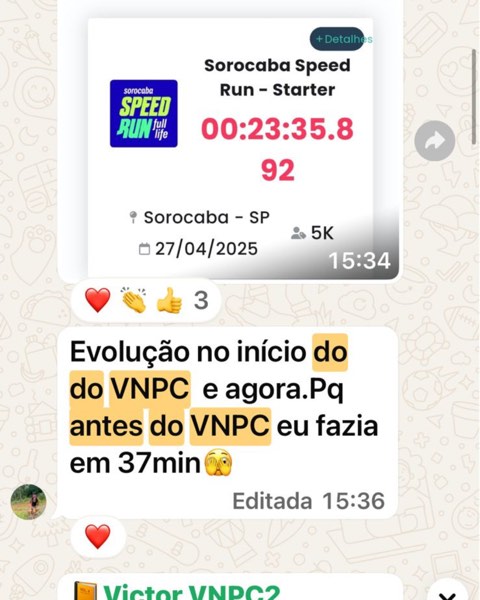 Evolucao de pace